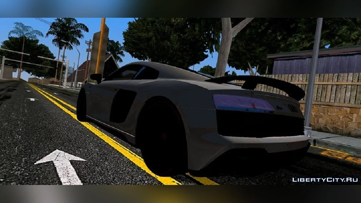 奥迪 R8 V10 Decennium [BETA] / GTA San Andreas (iOS, Android)
