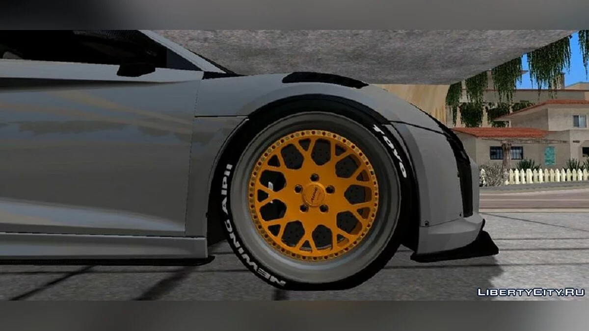 Audi R8 NEWING Alpil RSR / GTA San Andreas (iOS, Android)