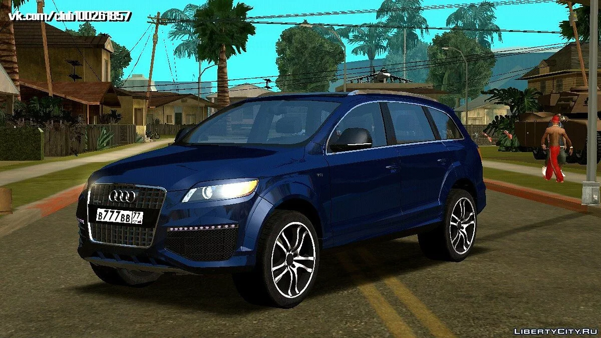 AUDI Q7 v0.3 (только DFF) / GTA San Andreas (iOS, Android)