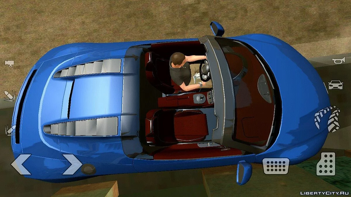 奥迪 R8 V10 5.2 Spyder (仅 DFF) / GTA San Andreas (iOS, Android)