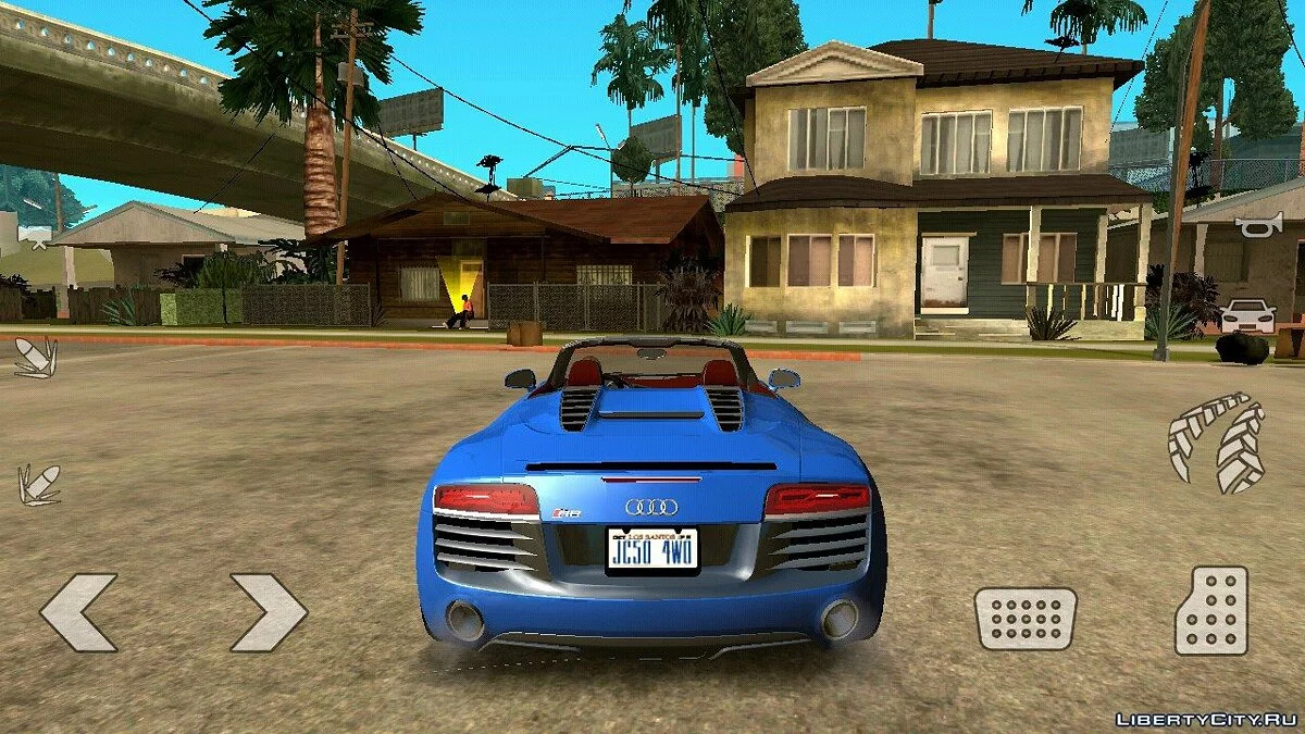 奥迪 R8 V10 5.2 Spyder (仅 DFF) / GTA San Andreas (iOS, Android)