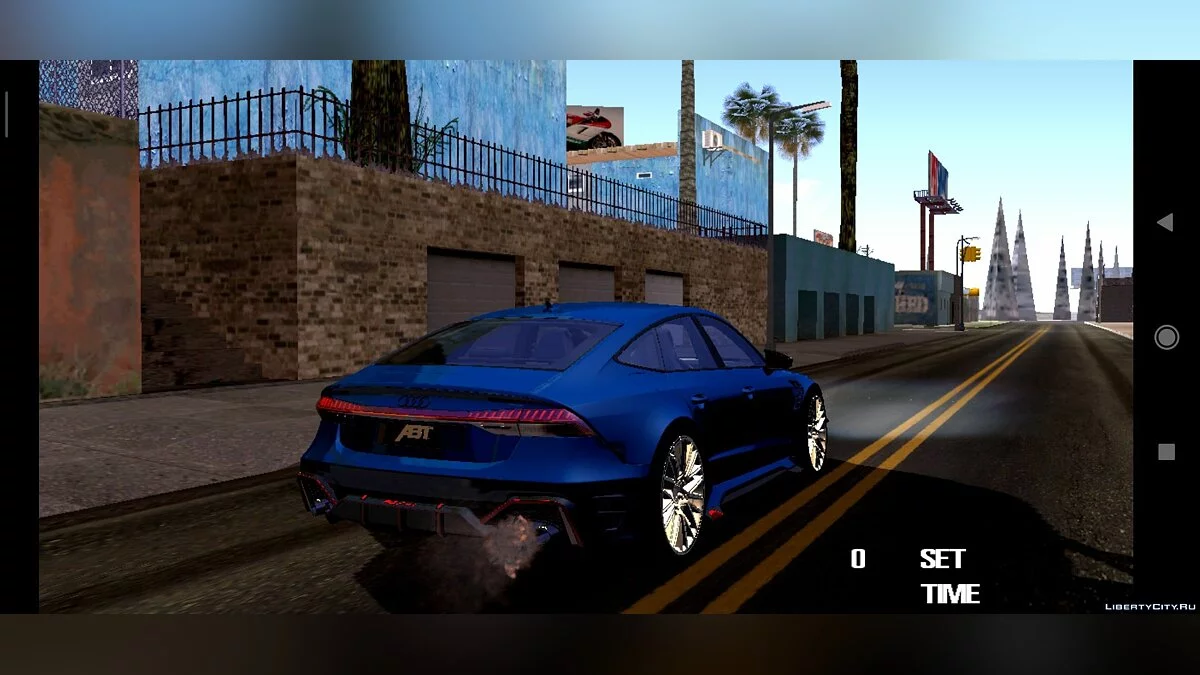 Audi RS 7 Abt 2021 с обвесом / GTA San Andreas (iOS, Android)