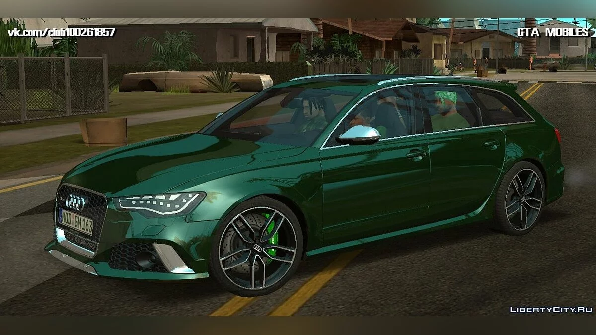 Audi RS6 Avant (Цивільна та поліцейська версії) / GTA San Andreas (iOS, Android)
