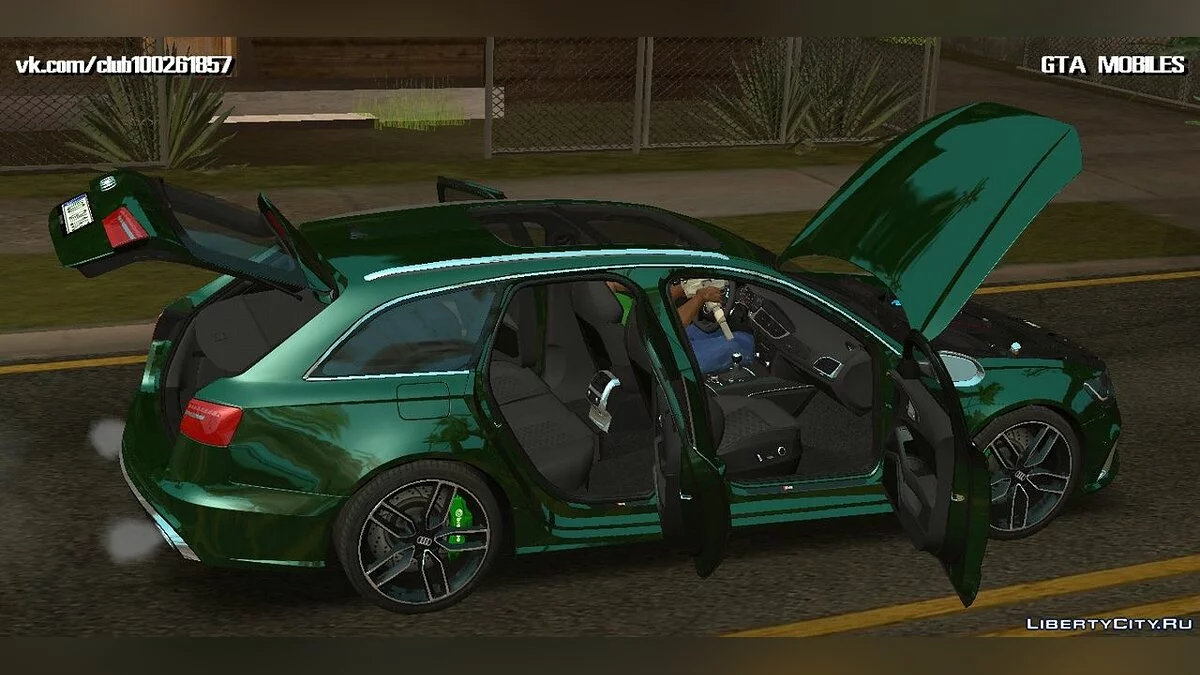 Audi RS6 Avant (Цивільна та поліцейська версії) / GTA San Andreas (iOS, Android)