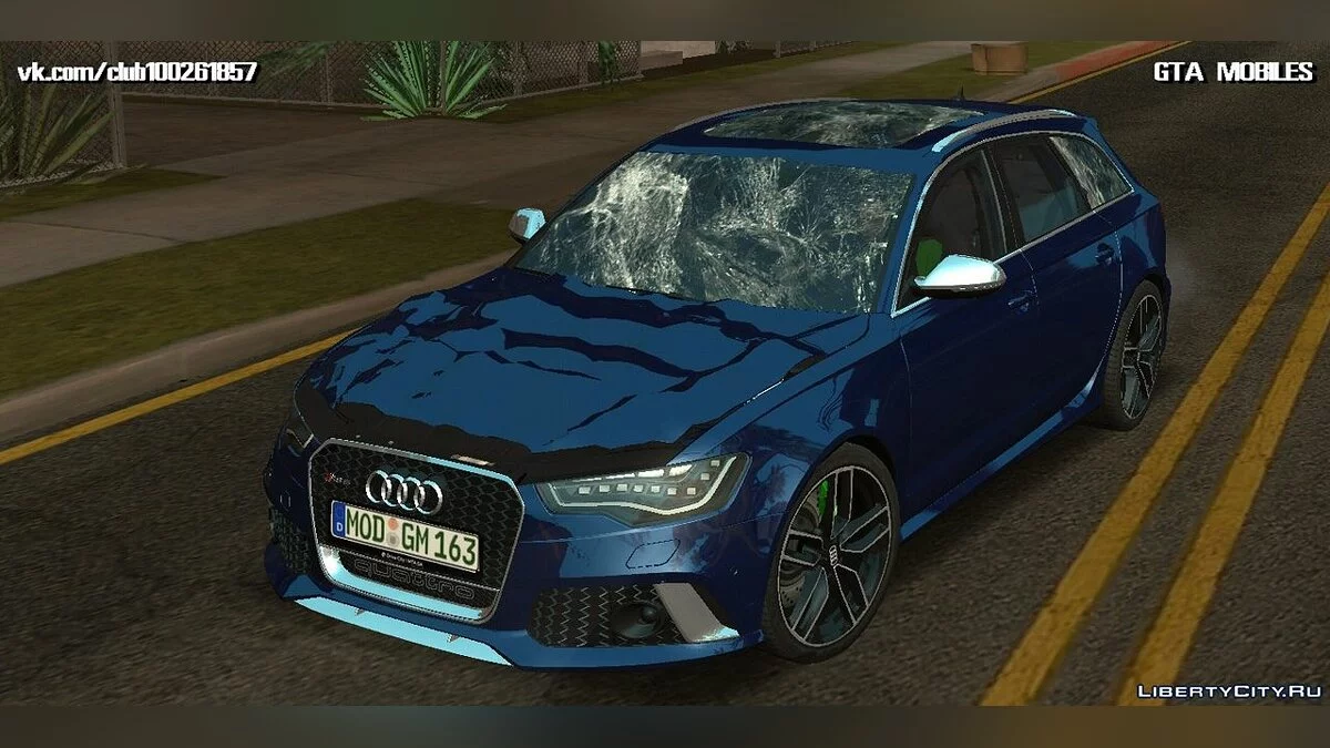 Audi RS6 Avant (Цивільна та поліцейська версії) / GTA San Andreas (iOS, Android)