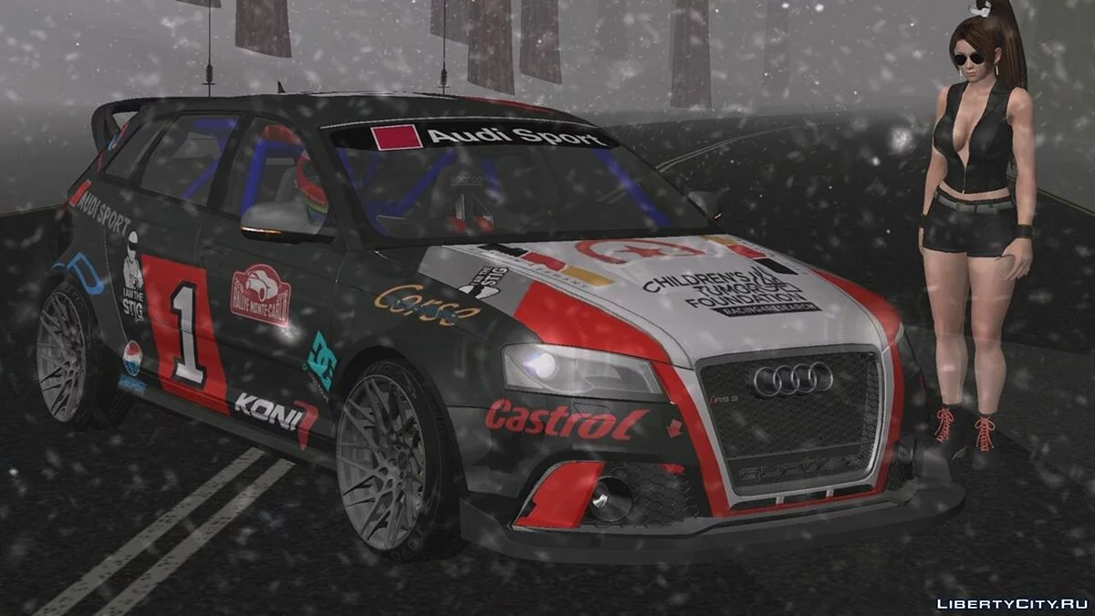 Audi RS3 / GTA San Andreas (iOS, Android)