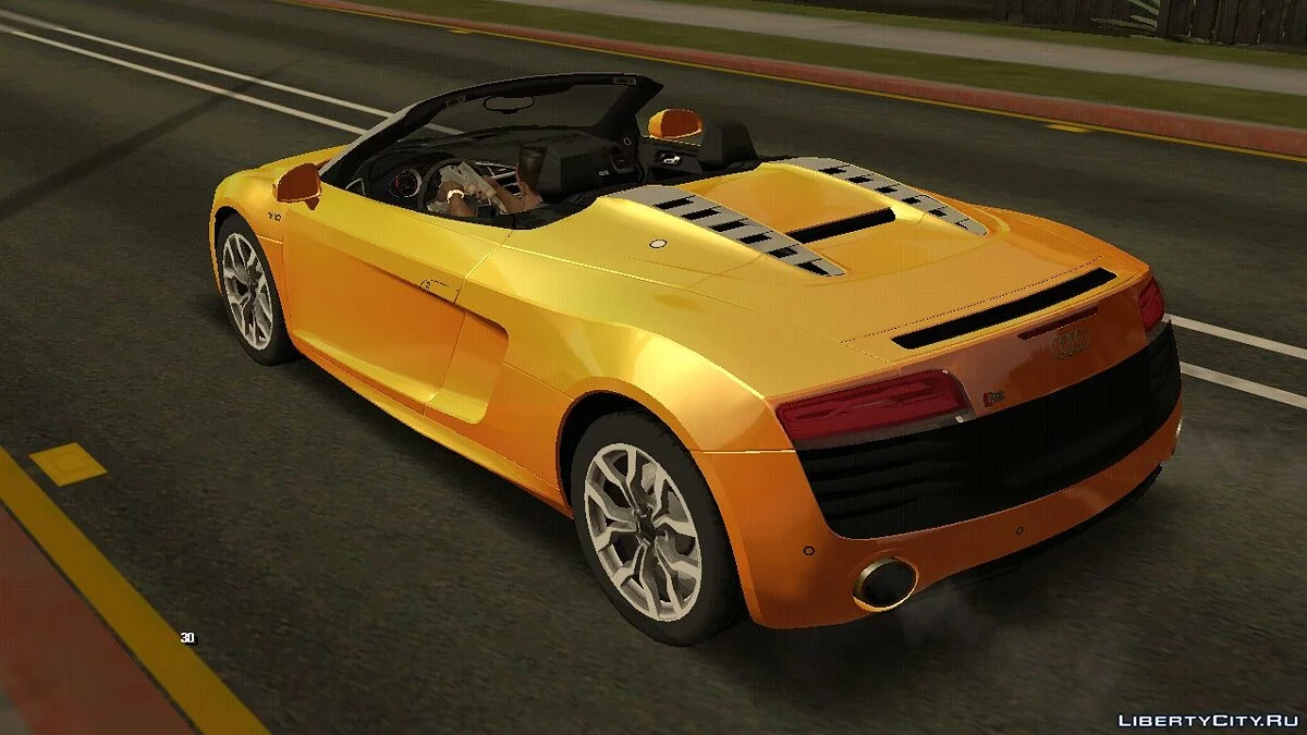 Audi R8 V10 Spyder / GTA San Andreas (iOS, Android)