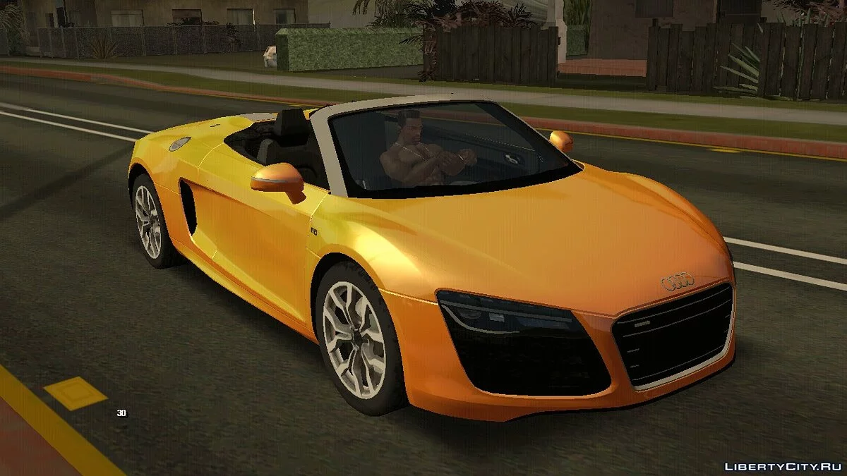 Audi R8 V10 Spyder / GTA San Andreas (iOS, Android)