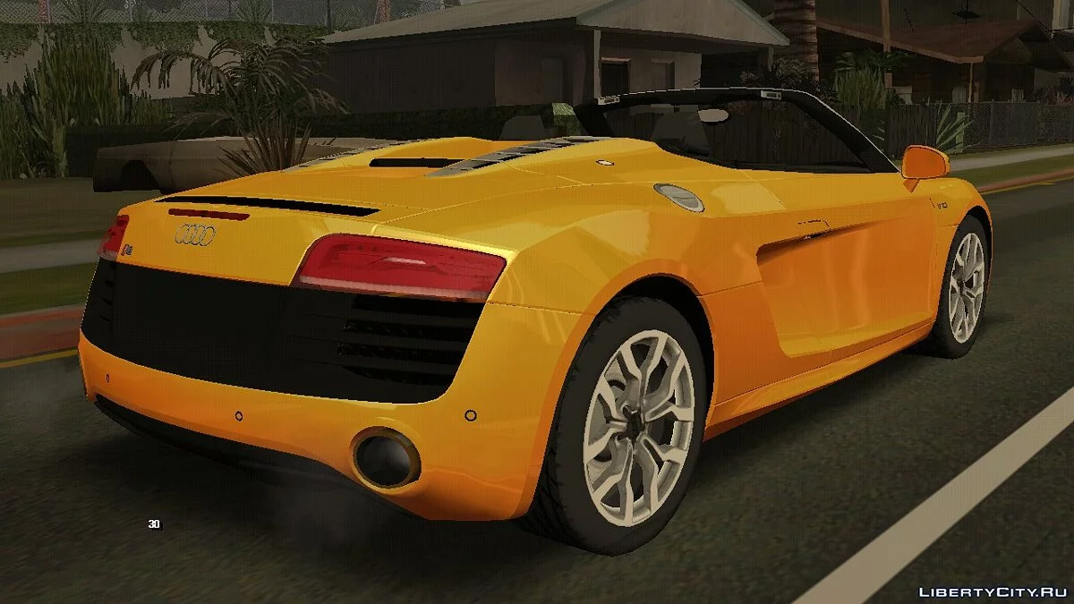 Audi R8 V10 Spyder / GTA San Andreas (iOS, Android)