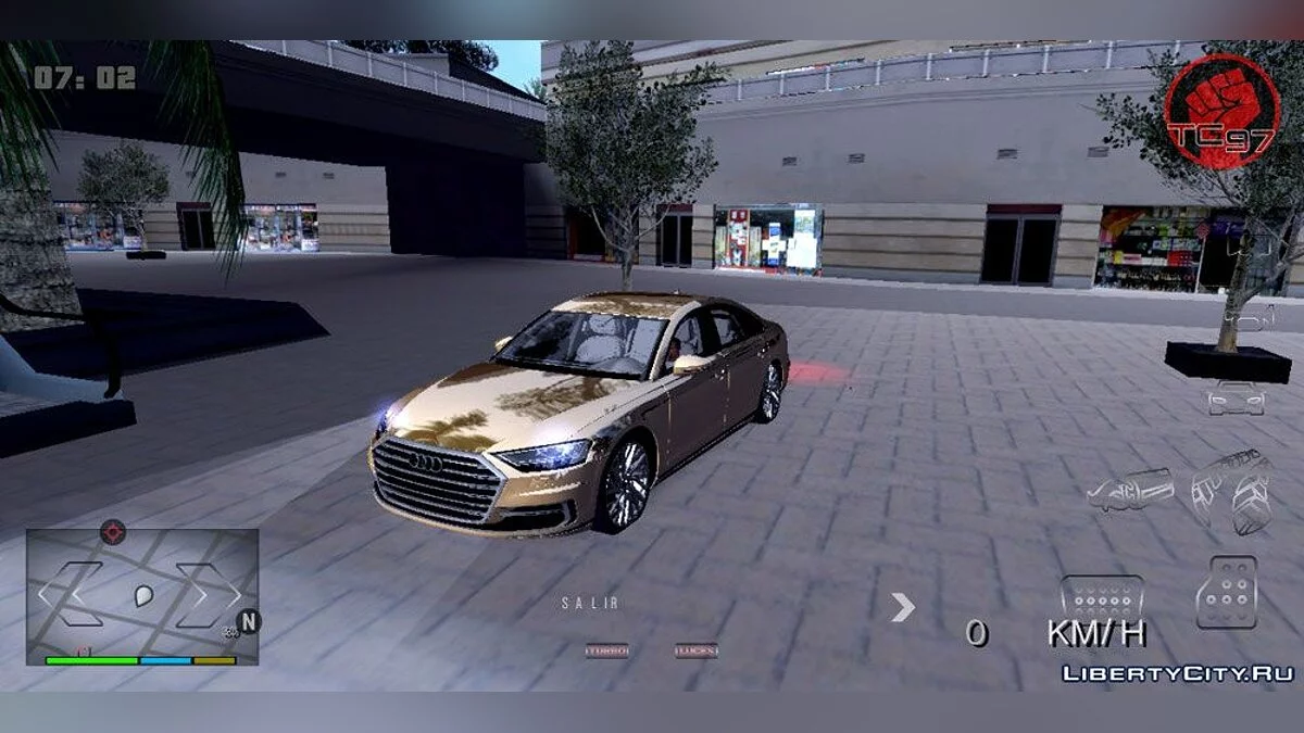 Audi A8 2018 / GTA San Andreas (iOS, Android)