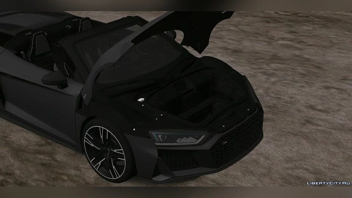 Audi R8 Spyder '20 (Com teto) / GTA San Andreas (iOS, Android)