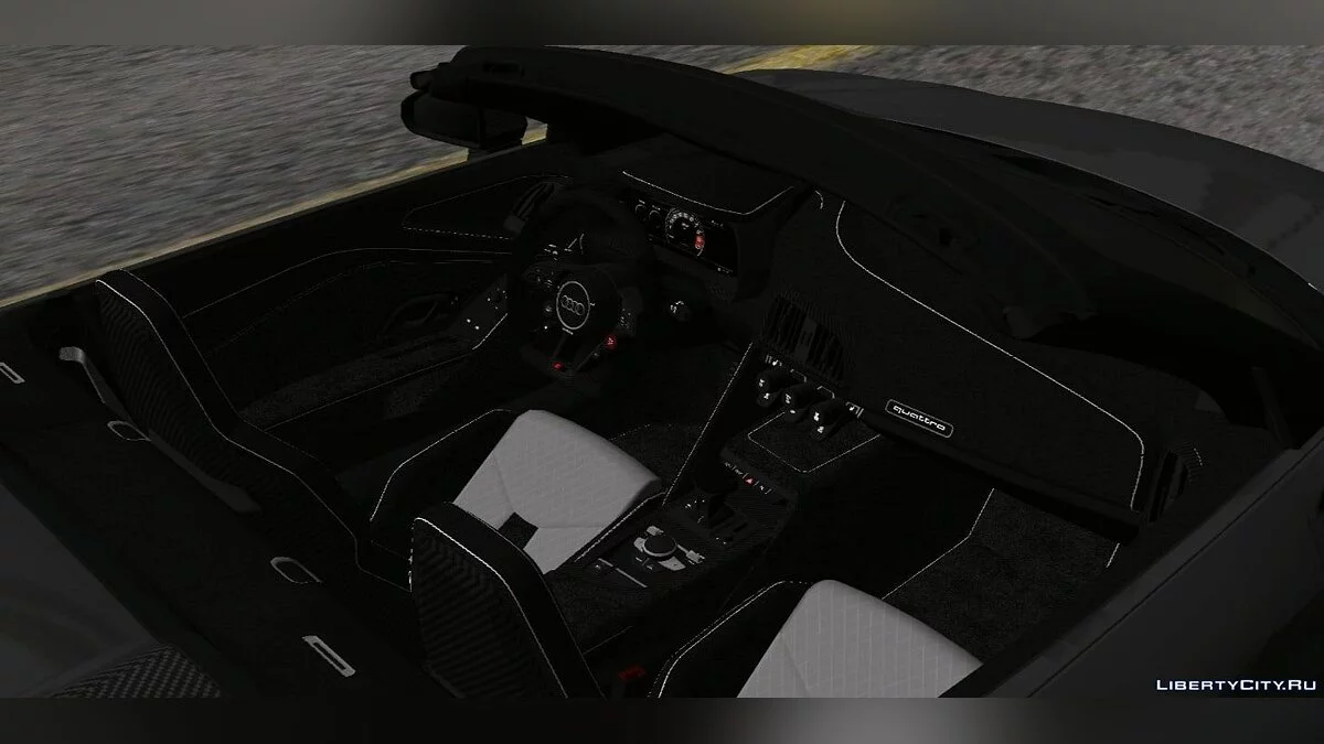 Audi R8 Spyder '20 (Com teto) / GTA San Andreas (iOS, Android)