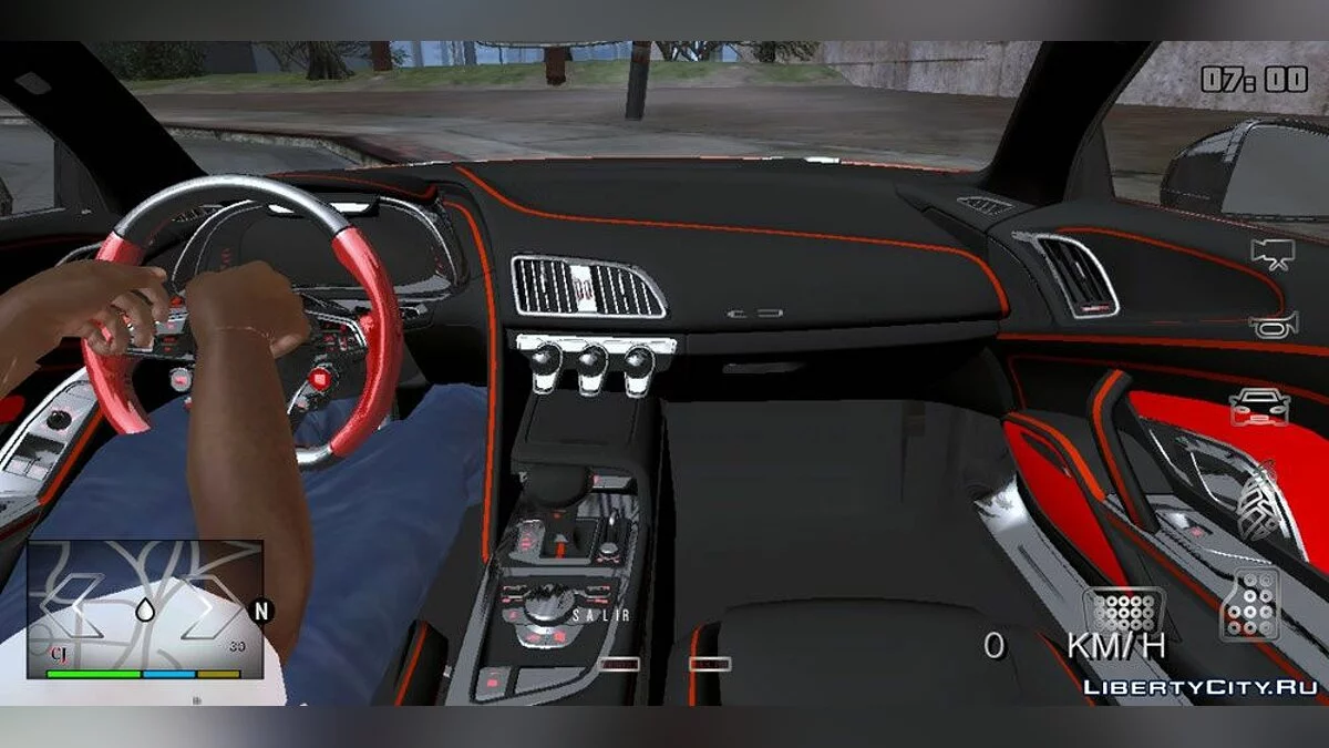 أودي R8 V10 (DFF فقط) / GTA سان أندرياس (iOS، أندرويد)