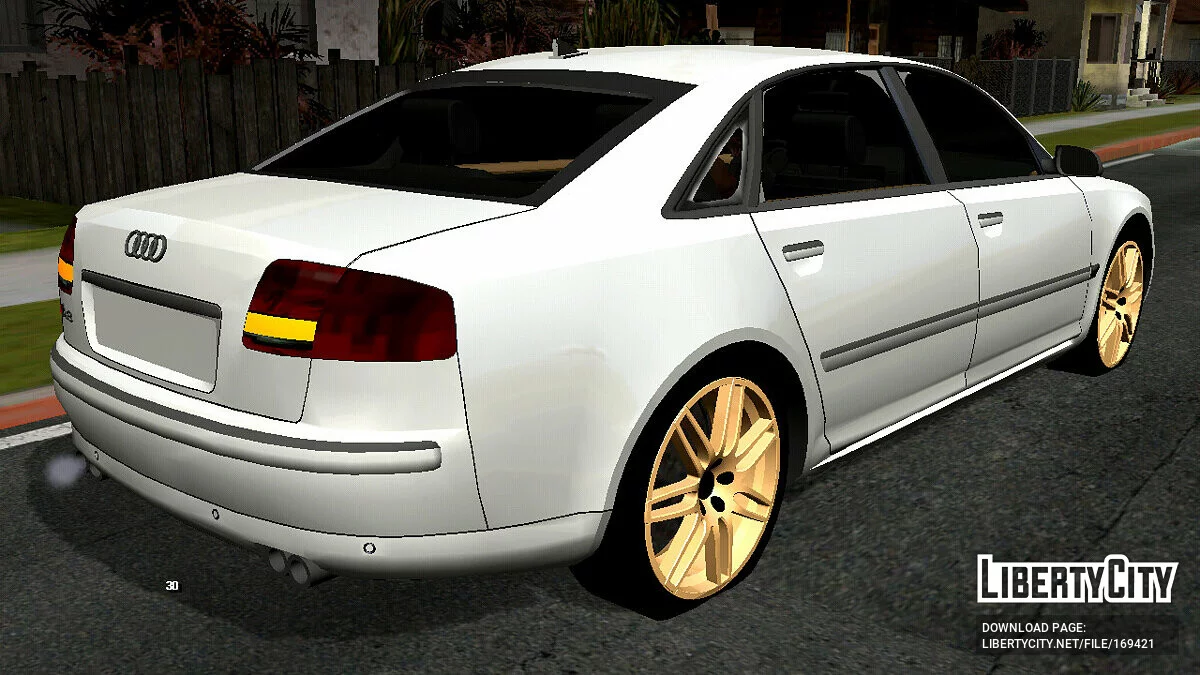 Audi A8 W12 (тільки DFF) / GTA San Andreas (iOS, Android)