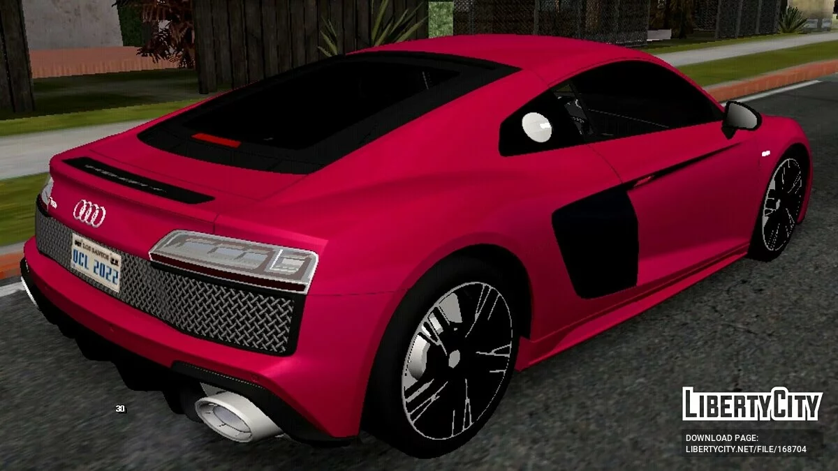 Audi R8 V10 2020 (тільки DFF) / GTA San Andreas (iOS, Android)