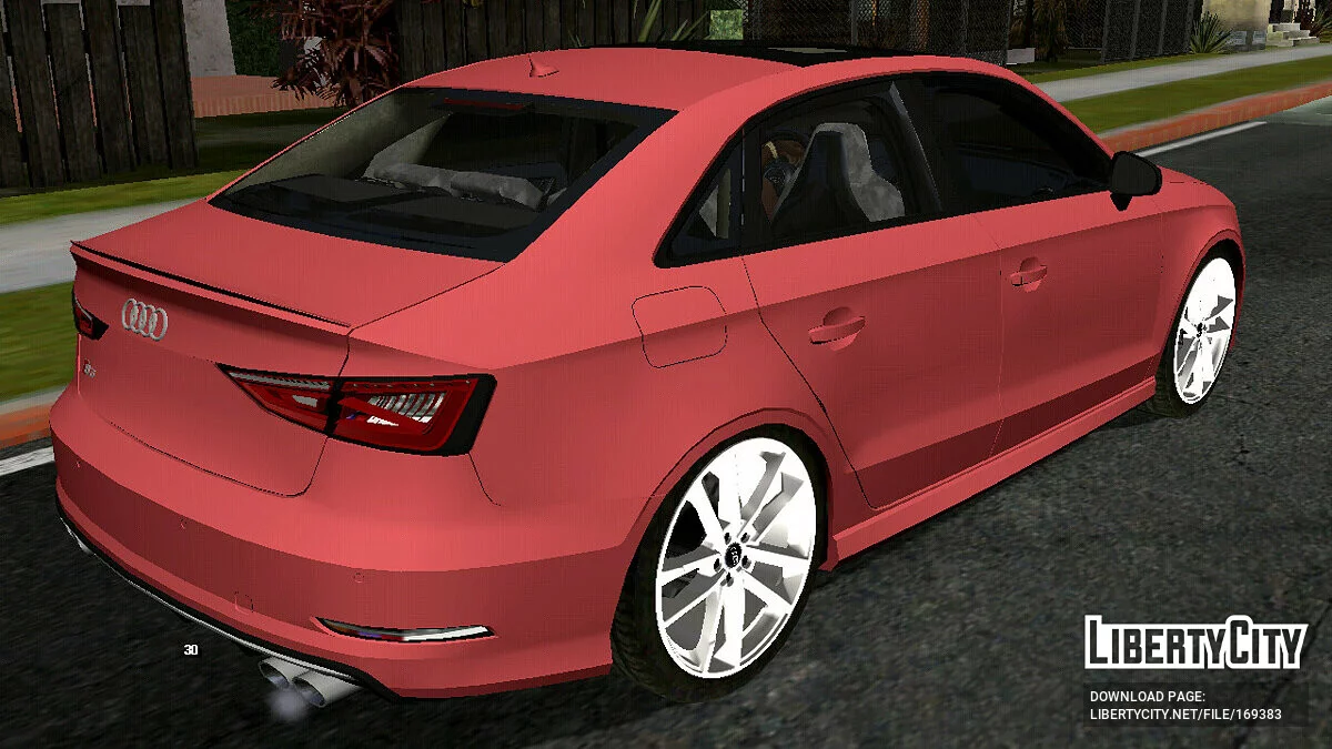 Audi S3 2012 (DFF فقط) / GTA سان أندرياس (iOS، أندرويد)