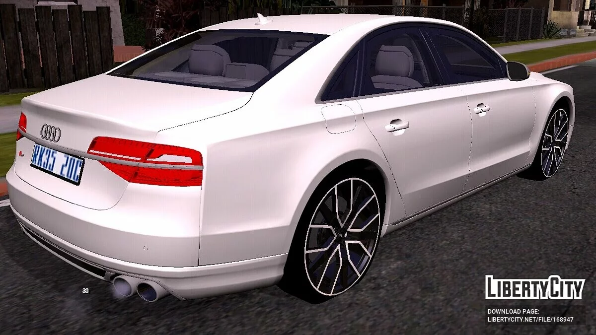 Audi S8 2016 (仅 DFF) / GTA San Andreas (iOS, Android)