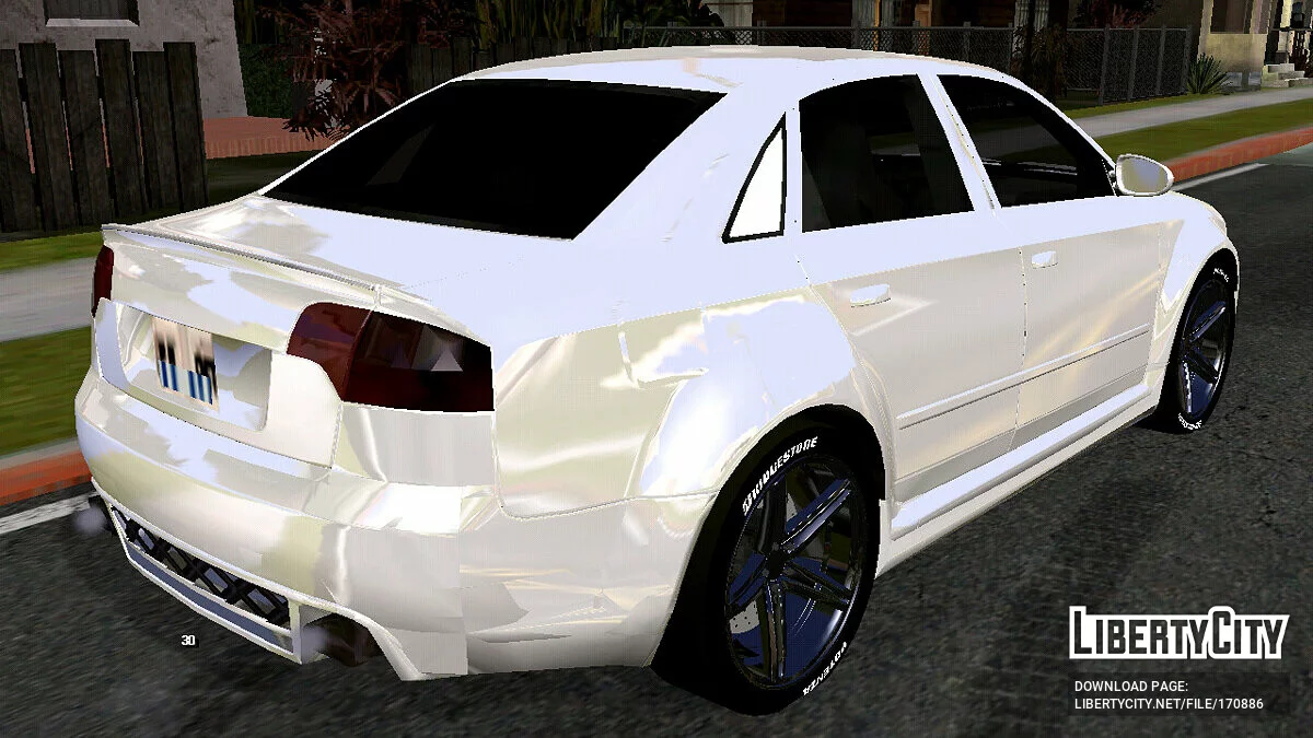 Audi RS4 Camo (nur DFF) / GTA San Andreas (iOS, Android)