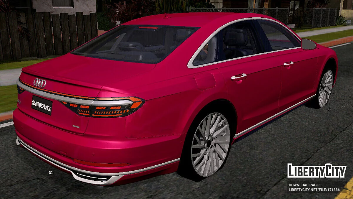Audi A8L 2021 (DFF Only) / GTA San Andreas (iOS, Android)