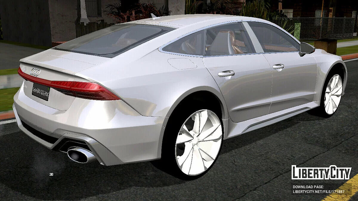 Audi Rs7 SportBack 2021 (DFF Only) / GTA San Andreas (iOS, Android)