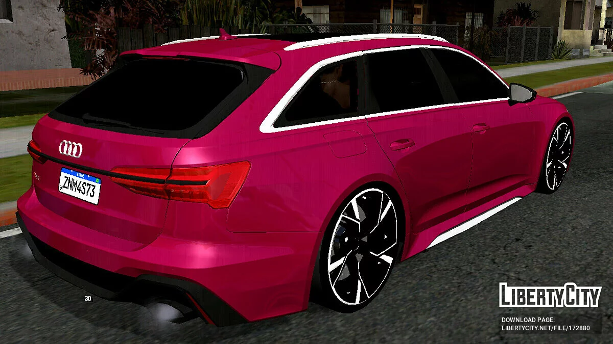 Audi RS6 2020 (DFF only) / GTA San Andreas (iOS, Android)