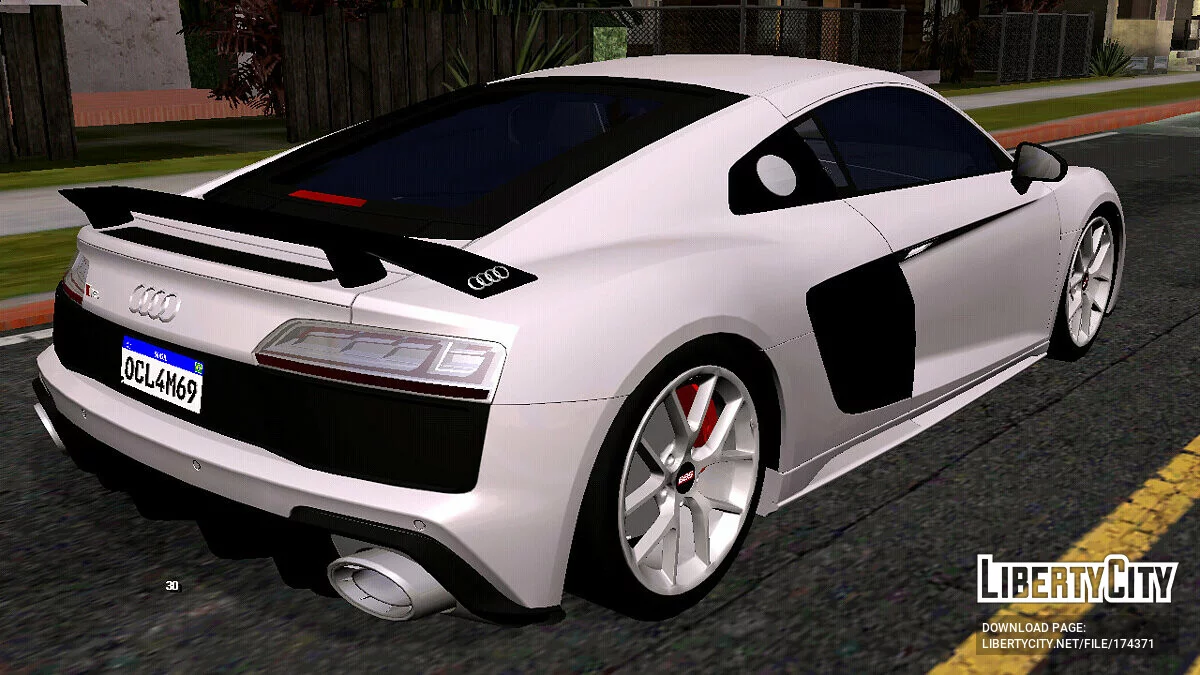 奥迪R8(仅DFF) / GTA San Andreas (iOS, Android)