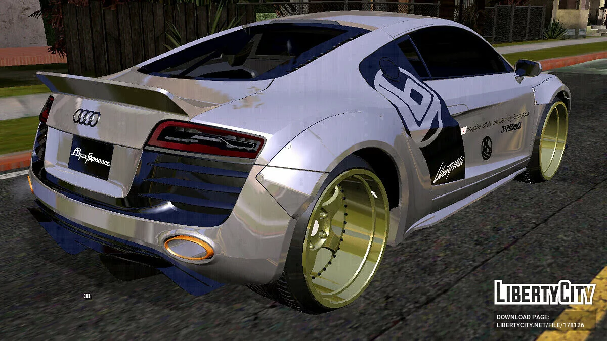Audi R8 LB Performance (solo DFF) / GTA San Andreas (iOS, Android)