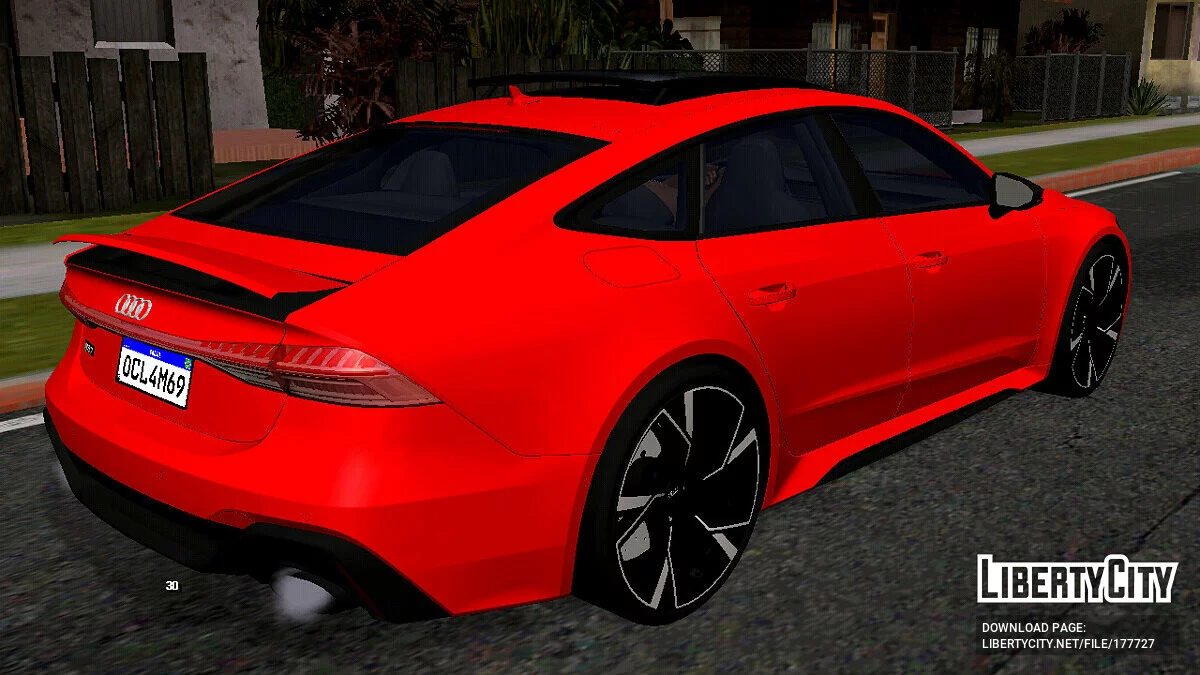 Audi RS7 2022 Sportback (тільки DFF) / GTA San Andreas (iOS, Android)