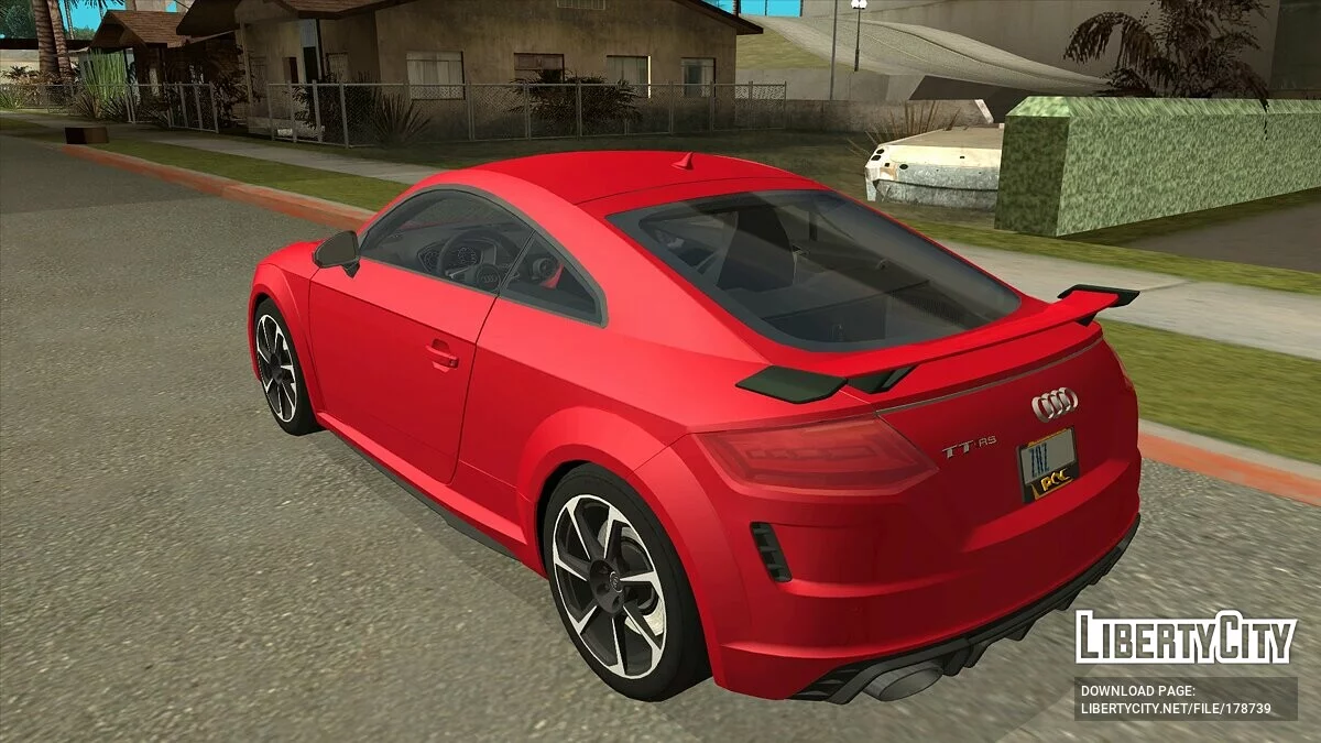 أودي تي تي ار اس 2019 / GTA سان أندرياس (iOS، أندرويد)