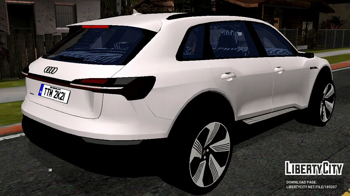 Audi E - Tron 2023 (Only DFF) / GTA San Andreas (iOS, Android)