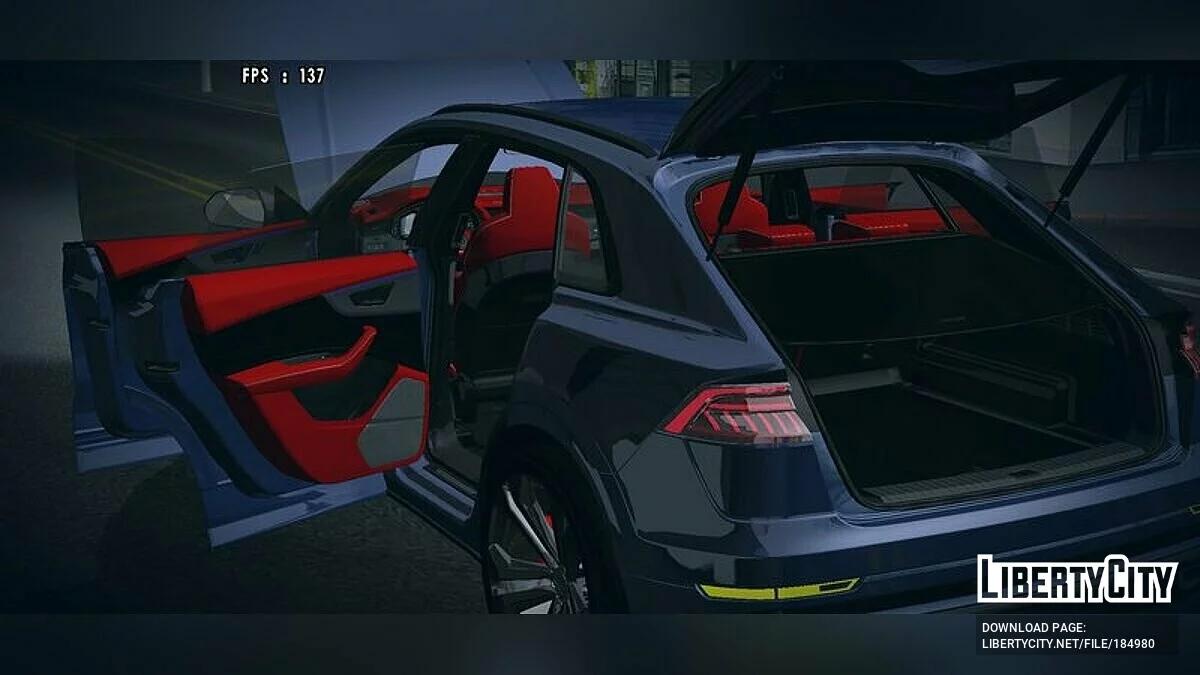 Audi Q8 S-line / GTA San Andreas (iOS, Android)