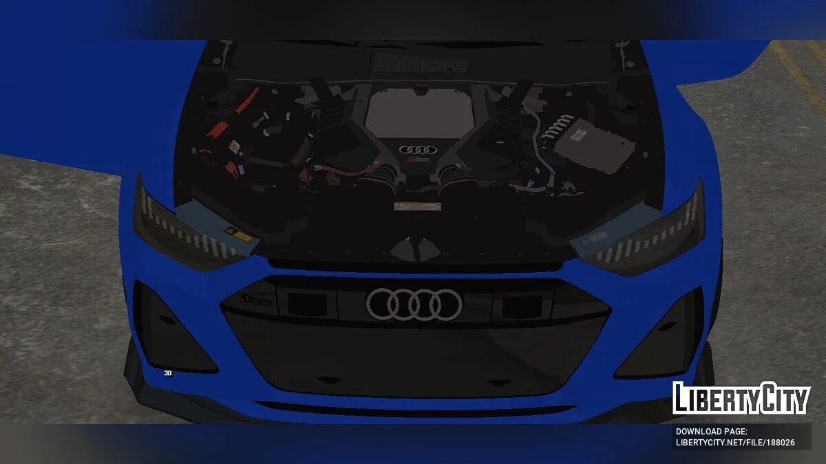 Audi RS-6 C8 / GTA San Andreas (iOS, Android)