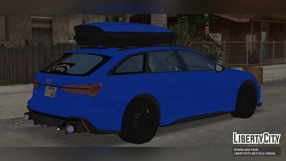 Audi RS-6 C8 / GTA San Andreas (iOS, Android)