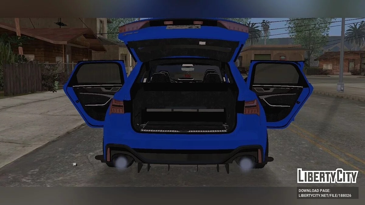 Audi RS-6 C8 / GTA San Andreas (iOS, Android)