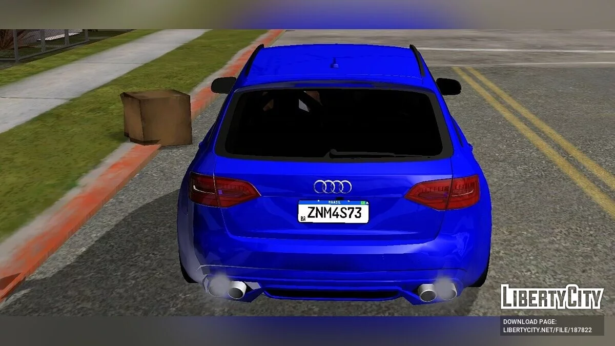 AUDI RS4 (apenas DFF) / GTA San Andreas (iOS, Android)