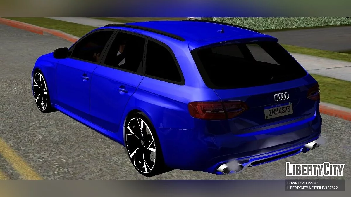 AUDI RS4 (apenas DFF) / GTA San Andreas (iOS, Android)