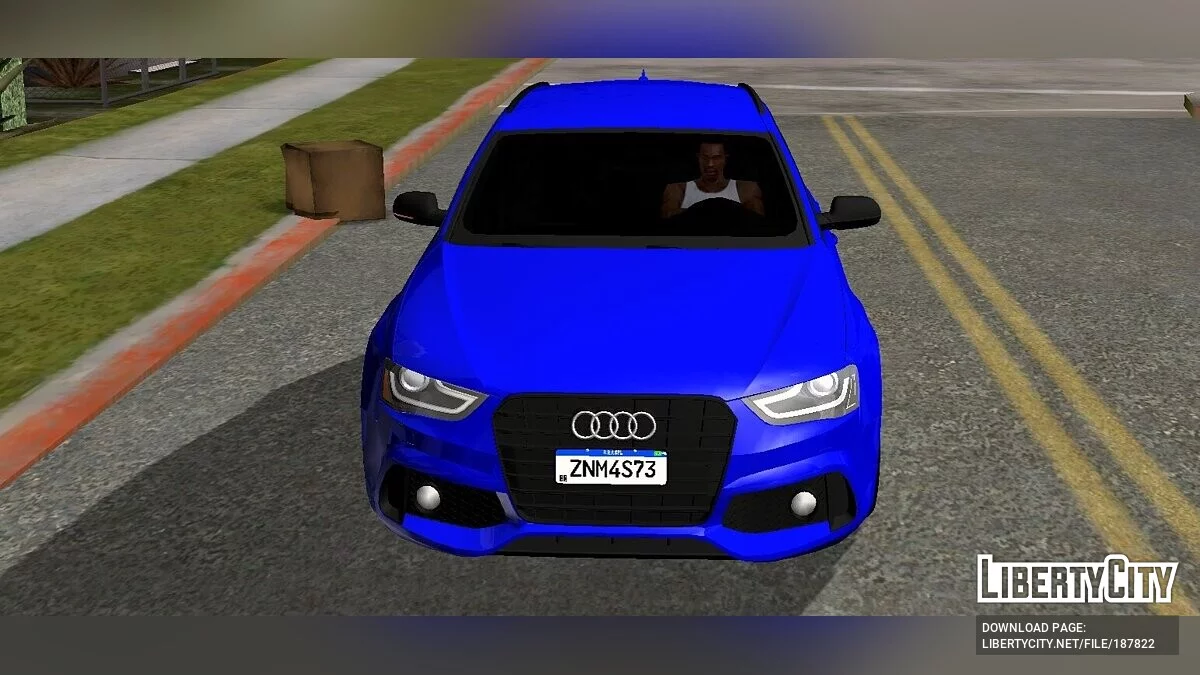 AUDI RS4 (apenas DFF) / GTA San Andreas (iOS, Android)