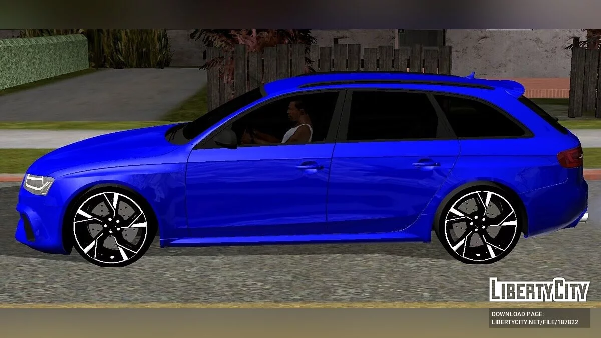 AUDI RS4 (apenas DFF) / GTA San Andreas (iOS, Android)