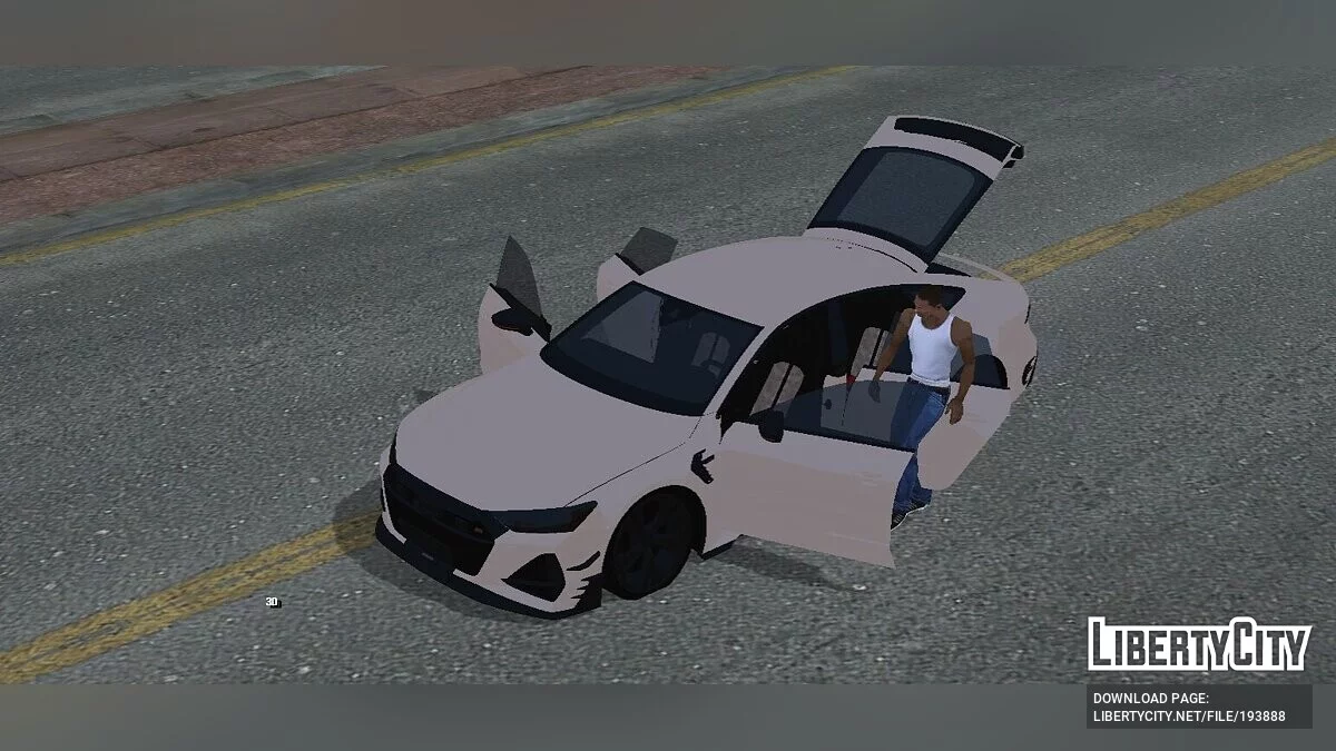 Audi RS7 (Only DFF) / GTA San Andreas (iOS, Android)