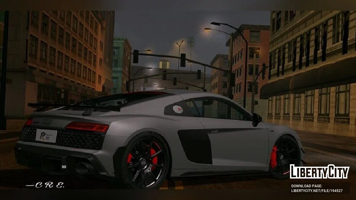 2023 Audi R8 GT RWD / GTA سان أندرياس (iOS، أندرويد)
