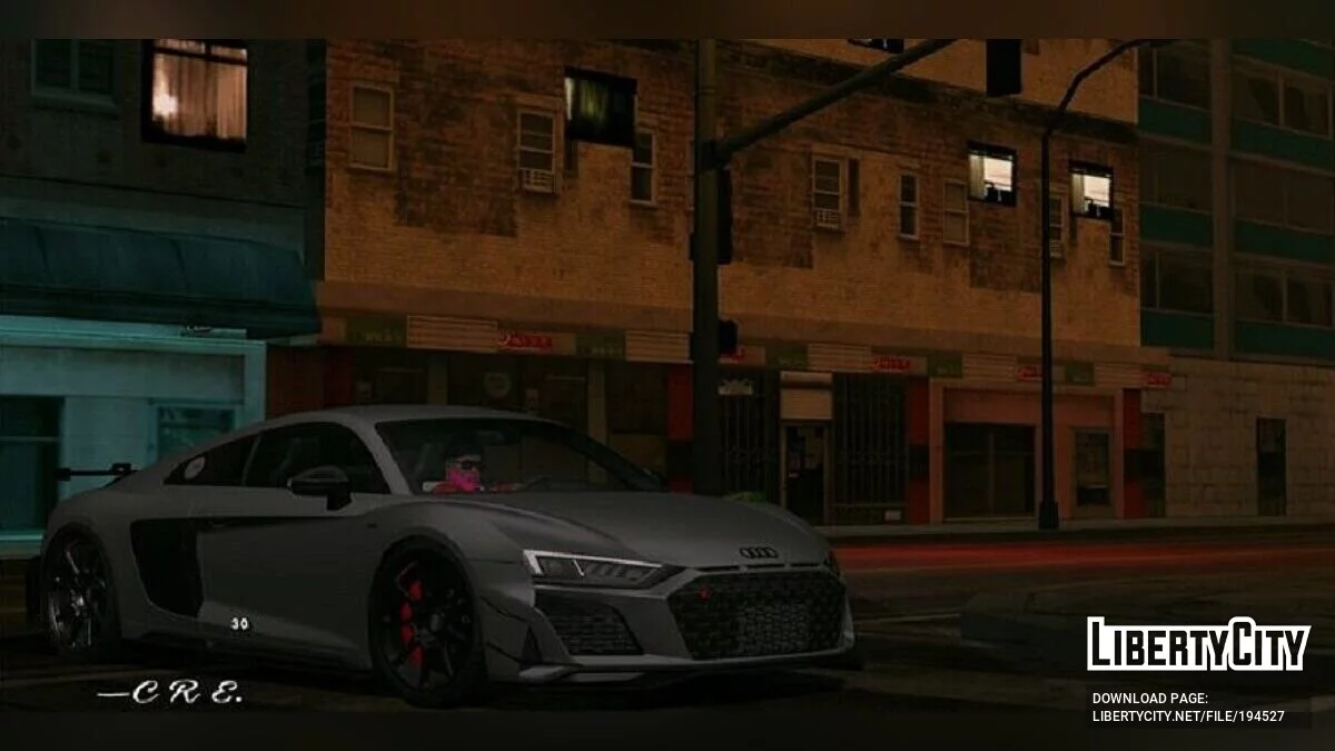 2023 Audi R8 GT RWD / GTA سان أندرياس (iOS، أندرويد)