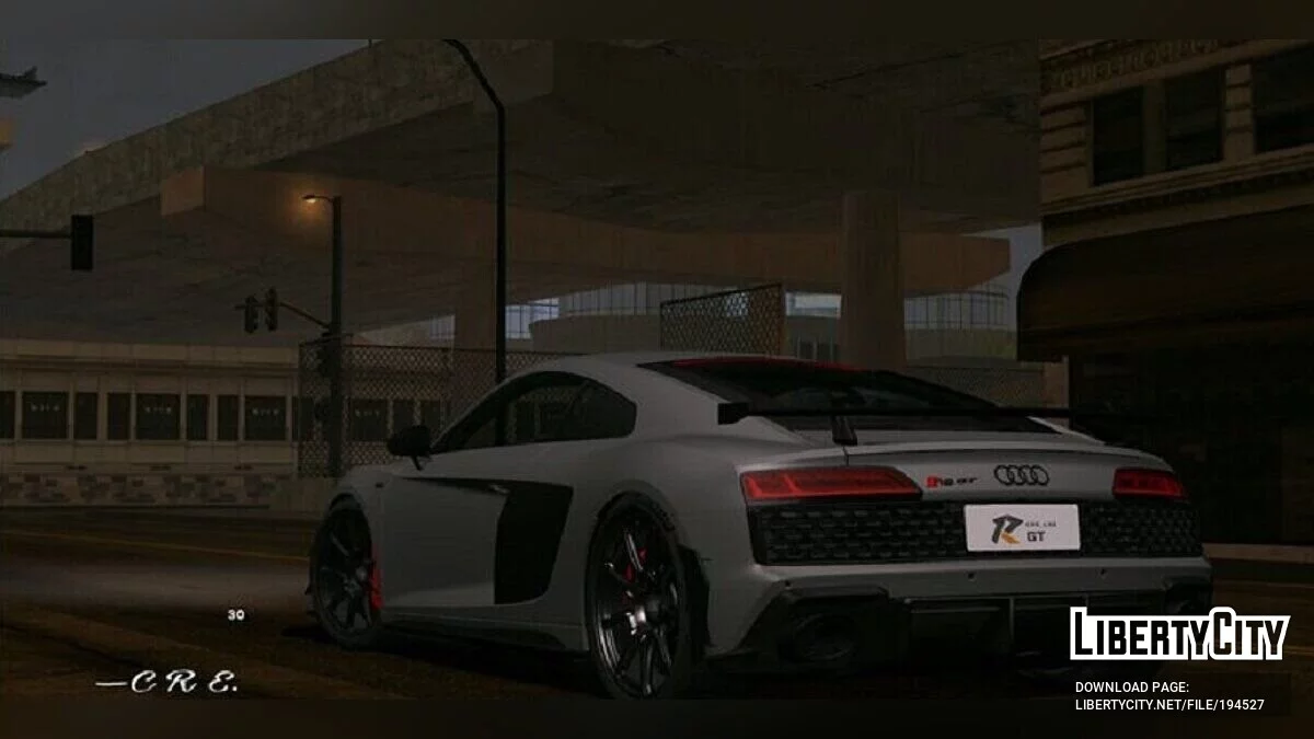 2023 Audi R8 GT RWD / GTA سان أندرياس (iOS، أندرويد)