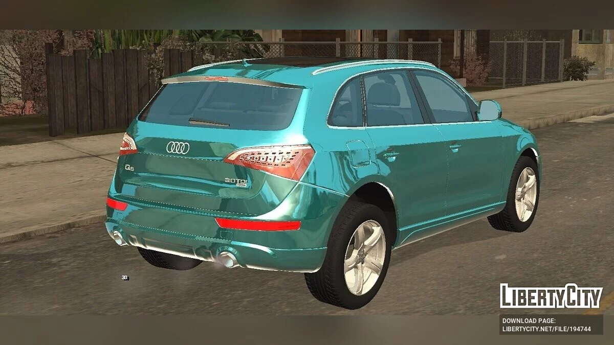 Audi Q5 2012 (тільки DFF) / GTA San Andreas (iOS, Android)