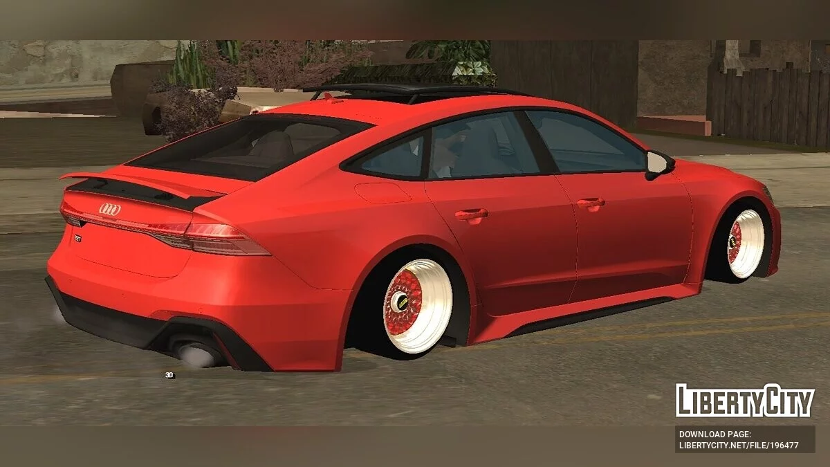 Audi RS7 (apenas DFF) / GTA San Andreas (iOS, Android)