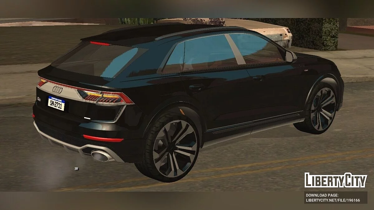 AUDI RSQ8 (فقط DFF) / GTA سان أندرياس (iOS، أندرويد)