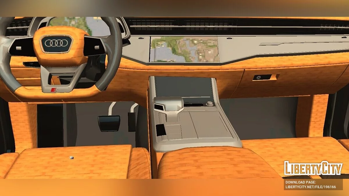 AUDI RSQ8 (فقط DFF) / GTA سان أندرياس (iOS، أندرويد)