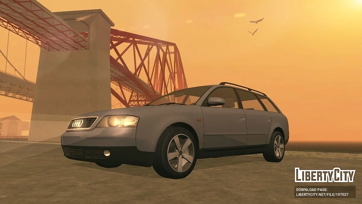 Audi A6 Avant Quattro 1998 (DFF Only) / GTA San Andreas (iOS, Android)