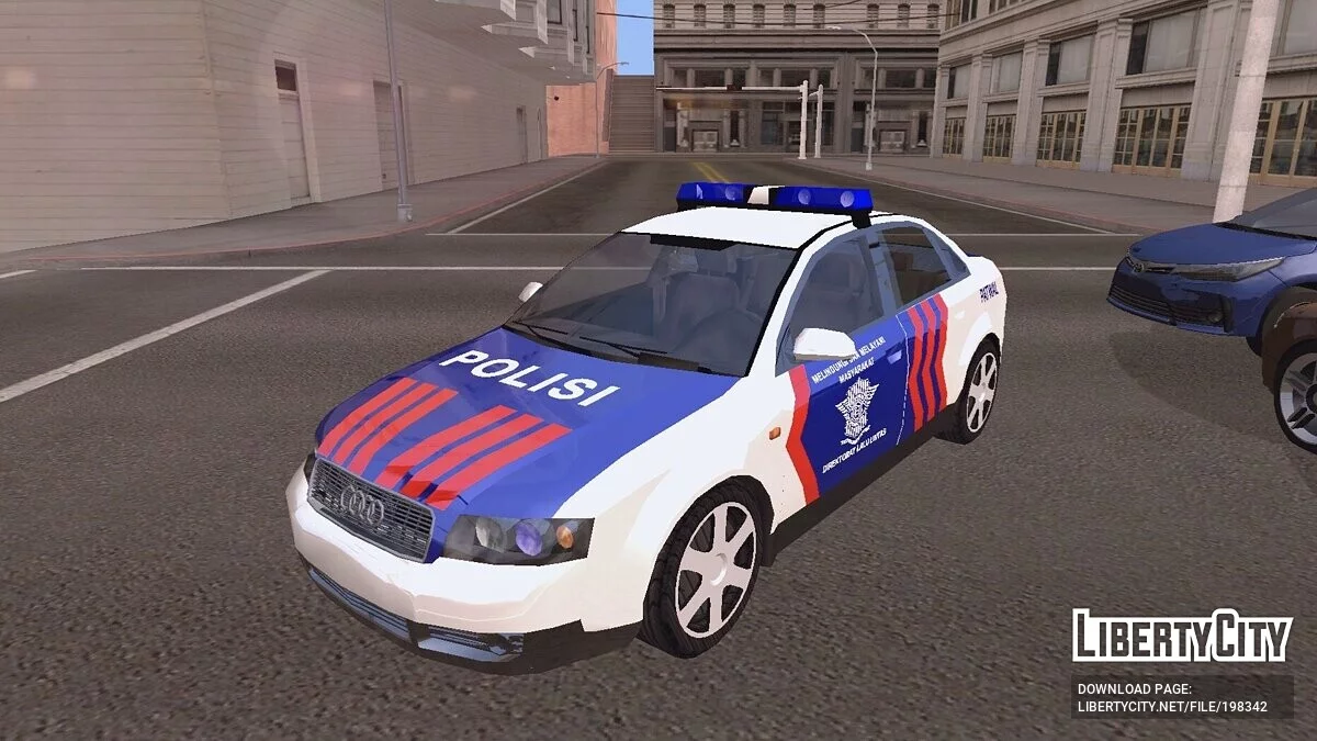 Audi A4 POLICE PATWAL (лише DFF) / GTA San Andreas (iOS, Android)