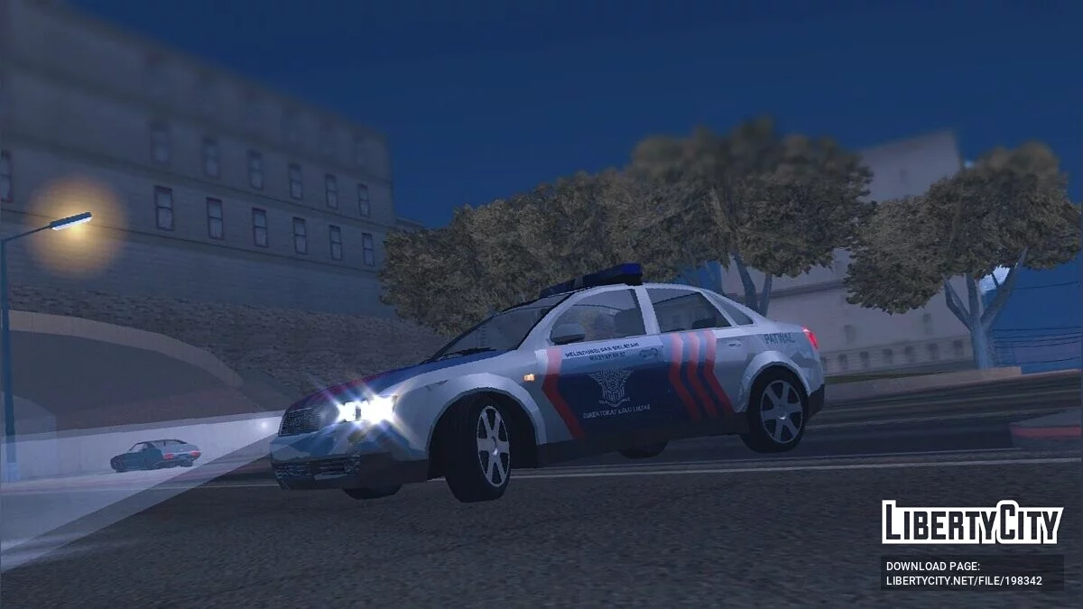 Audi A4 POLICE PATWAL (лише DFF) / GTA San Andreas (iOS, Android)