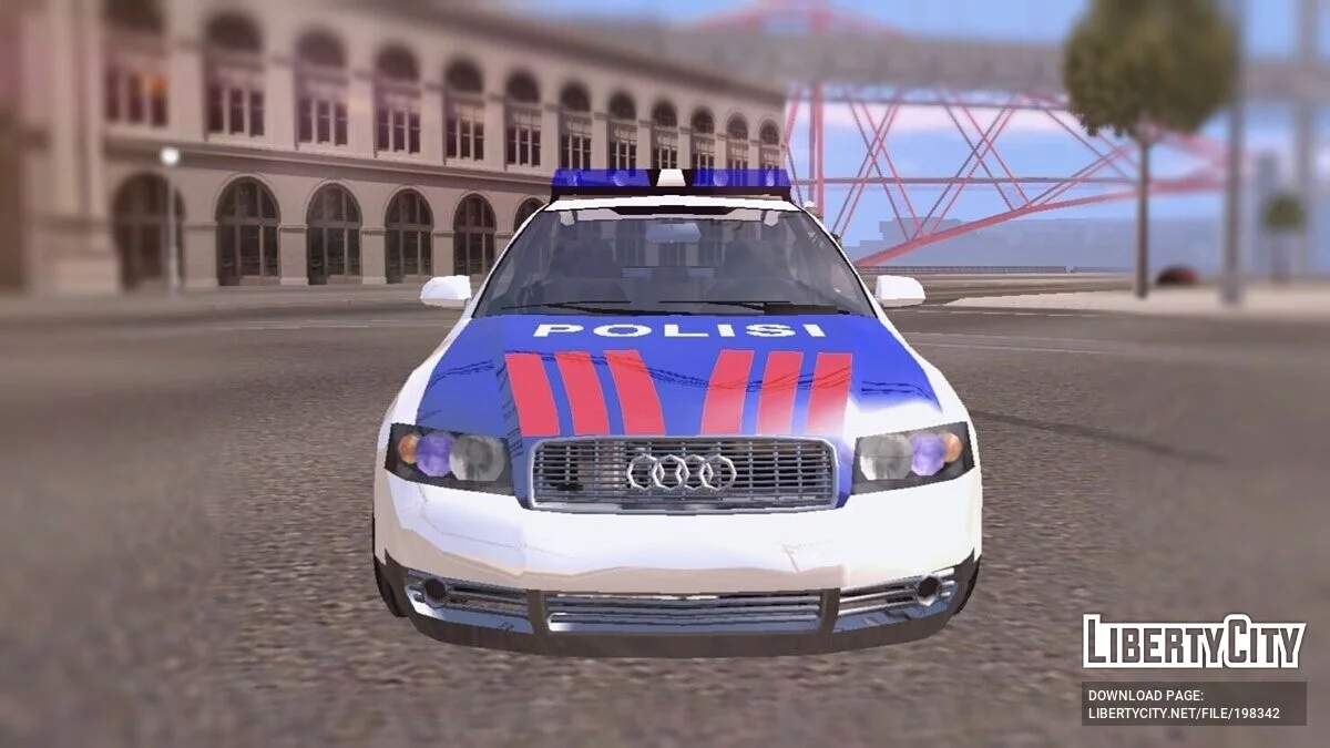 Audi A4 POLICE PATWAL (лише DFF) / GTA San Andreas (iOS, Android)